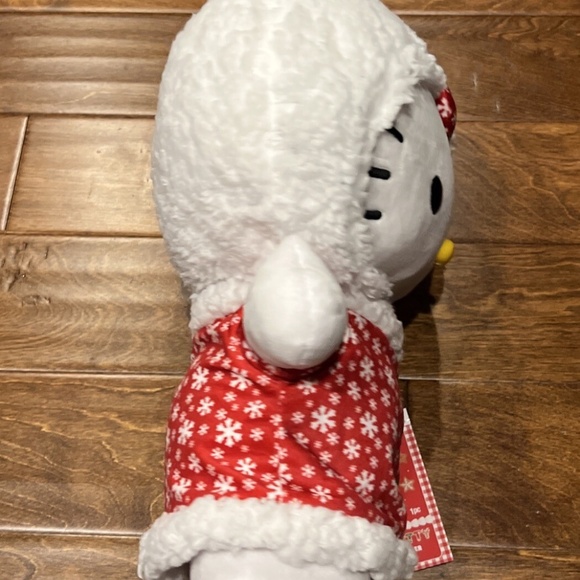 NWT 2024 Hello Kitty Christmas Greeter Plush Snowflake Dress CVS Exclusive - Picture 3 of 5